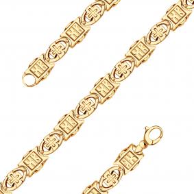 Золотой браслет плетение Фантазийное BERGER Б070439 Б070439 фото