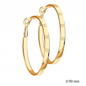 Золотые серьги BERGER Б120604 Б120604 фото