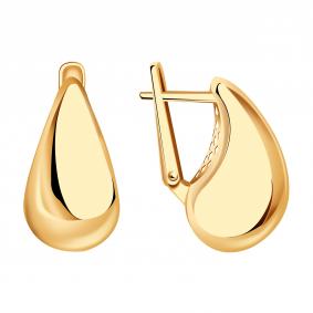 Золотые серьги BERGER Б120651 Б120651 фото