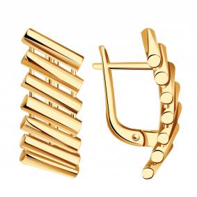 Золотые серьги BERGER Б120888 Б120888 фото