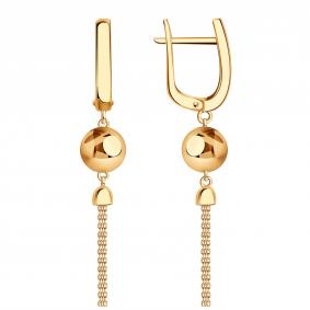 Золотые серьги BERGER Б120931 Б120931 фото