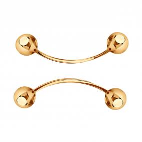 Золотые серьги BERGER Б120934 Б120934 фото