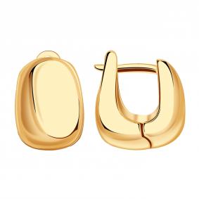 Золотые серьги BERGER Б120945 Б120945 фото