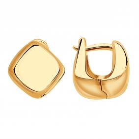 Золотые серьги BERGER Б120946 Б120946 фото