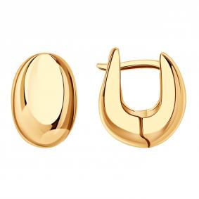 Золотые серьги BERGER Б120947 Б120947 фото