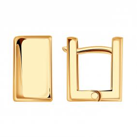 Золотые серьги BERGER Б120951 Б120951 фото