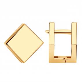 Золотые серьги BERGER Б120952 Б120952 фото