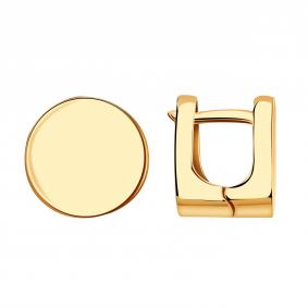 Золотые серьги BERGER Б120954 Б120954 фото