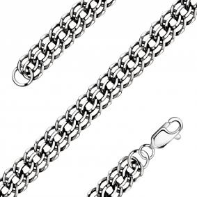 Браслет плетение Питон из черненого серебра NOVIKOV БА111 БА111 фото