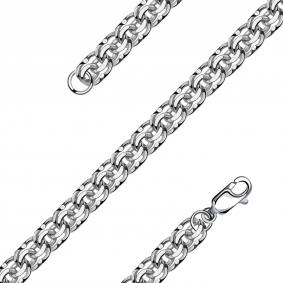 Серебряный браслет плетение Бисмарк NOVIKOV БАрод001 БАрод001 фото