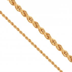 Золотой браслет плетение Кордовая Karatov БПКД40110050 БПКД40110050 фото