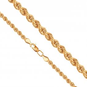 Золотой браслет плетение Кордовая Karatov БПКД40110060 БПКД40110060 фото