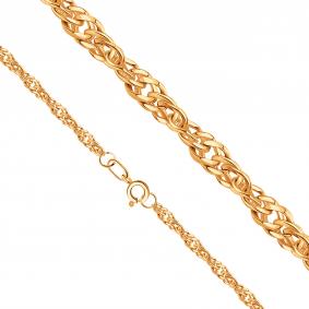 Золотой браслет плетение Сингапур Karatov БПН20412030 БПН20412030 фото