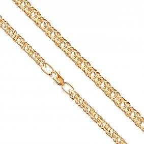 Золотой браслет плетение Тройной ромб Karatov БРМ30512050 БРМ30512050 фото