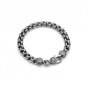 Серебряный браслет Дар Бис-150обССх Бис-150обССх фото