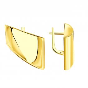 Серьги из лимонного золота BERGER Бл121069 Бл121069 фото