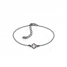 Серебряный браслет Дар Бр-5045чрс11151 с сапфиром Бр-5045чрс11151 фото