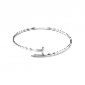 Серебряный браслет BERGER Бс070029 с фианитом Бс070029 фото