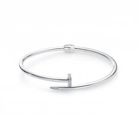 Серебряный браслет BERGER Бс070413 с фианитом Бс070413 фото