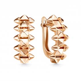 Серьги из золочёного серебра BERGER Бс120631к Бс120631к фото