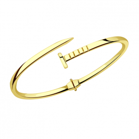 Браслет из лимонного золота Гвоздь Александра Бф002сл-3-ж Бф002сл-3-ж фото