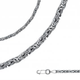 Серебряная цепь плетение Византийская Высоковы 585 ВК60-Р ВК60-Р фото