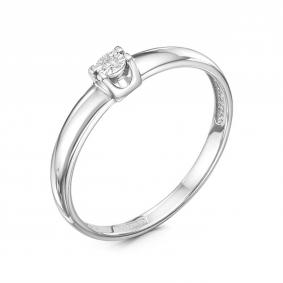 Серебряное кольцо GRIGORIEV Г01-01-5422(с) с фианитом Г01-01-5422(с) фото