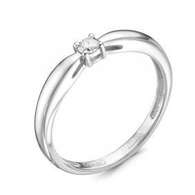 Серебряное кольцо GRIGORIEV Г01-10-0007-41-00 с фианитом Г01-10-0007-41-00 фото