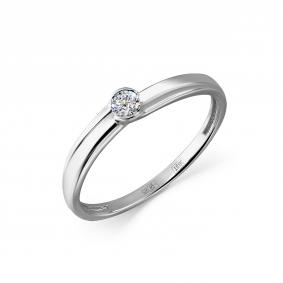 Серебряное кольцо GRIGORIEV Г01-10-0014-41-00 с фианитом Г01-10-0014-41-00 фото
