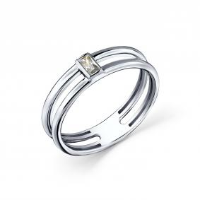 Серебряное кольцо GRIGORIEV Г01-10-01005-41-00 с фианитом Г01-10-01005-41-00 фото