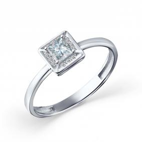 Серебряное кольцо GRIGORIEV Г01-10-01010-41-00 с фианитом Г01-10-01010-41-00 фото