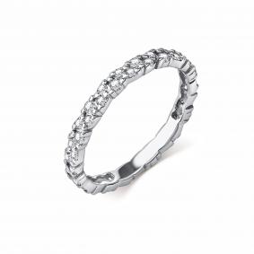 Серебряное кольцо GRIGORIEV Г01-10-01012-41-00 с фианитом Г01-10-01012-41-00 фото