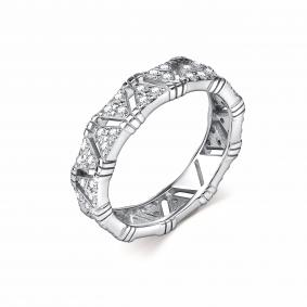 Серебряное кольцо GRIGORIEV Г01-10-01013-41-00 с фианитом Г01-10-01013-41-00 фото