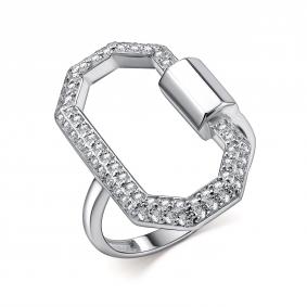 Серебряное кольцо GRIGORIEV Г01-10-01018-41-00 с фианитом Г01-10-01018-41-00 фото