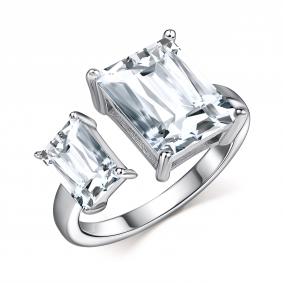 Серебряное кольцо GRIGORIEV Г01-10-01093-41-00 с фианитом Г01-10-01093-41-00 фото