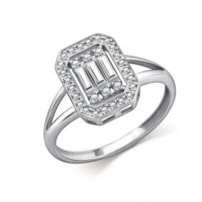 Серебряное кольцо GRIGORIEV Г01-10-01140-41-00 с фианитом Г01-10-01140-41-00 фото