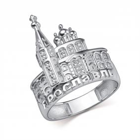 Серебряное кольцо GRIGORIEV Г01-10-01645-41-00 с фианитом Г01-10-01645-41-00 фото