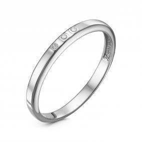 Серебряное кольцо GRIGORIEV Г01-10-0444(с) с фианитом Г01-10-0444(с) фото