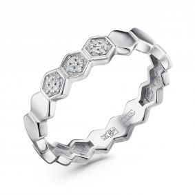 Серебряное кольцо GRIGORIEV Г01-10-0559-41-00 с фианитом Г01-10-0559-41-00 фото