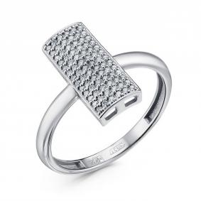 Серебряное кольцо GRIGORIEV Г01-10-0574-41-00 с фианитом Г01-10-0574-41-00 фото