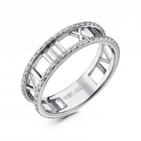 Серебряное кольцо GRIGORIEV Г01-10-0585-41-00 с фианитом Г01-10-0585-41-00 фото