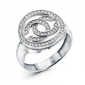 Серебряное кольцо GRIGORIEV Г01-10-0635-41-00 с фианитом Г01-10-0635-41-00 фото