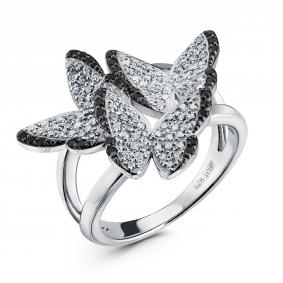 Серебряное кольцо GRIGORIEV Г01-10-0641-43-00 с фианитом Г01-10-0641-43-00 фото