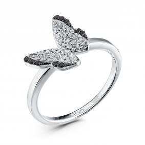 Серебряное кольцо GRIGORIEV Г01-10-0642-43-00 с фианитом Г01-10-0642-43-00 фото