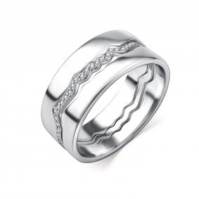 Серебряное кольцо GRIGORIEV Г01-10-0662-41-00 с фианитом Г01-10-0662-41-00 фото