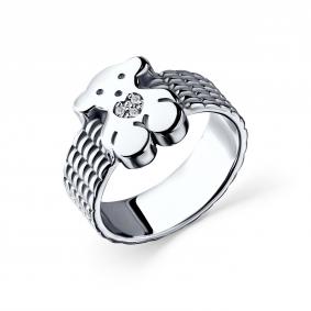 Серебряное кольцо GRIGORIEV Г01-10-0759-41-00-1 с фианитом Г01-10-0759-41-00-1 фото