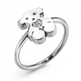 Серебряное кольцо GRIGORIEV Г01-10-0759-41-00 с фианитом Г01-10-0759-41-00 фото