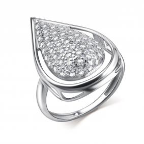 Серебряное кольцо GRIGORIEV Г01-10-0939-41-00-2 с фианитом Г01-10-0939-41-00-2 фото