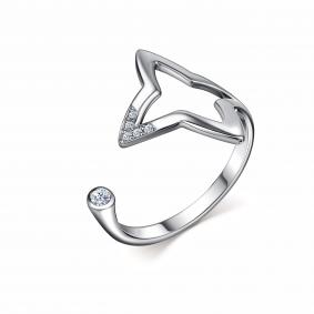 Серебряное кольцо GRIGORIEV Г01-10-0965-41-00 с фианитом Г01-10-0965-41-00 фото