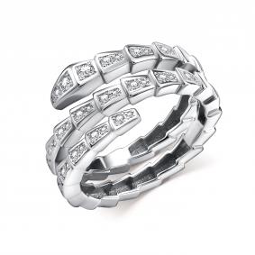 Серебряное кольцо GRIGORIEV Г01-10-0973-41-00-3 с фианитом Г01-10-0973-41-00-3 фото